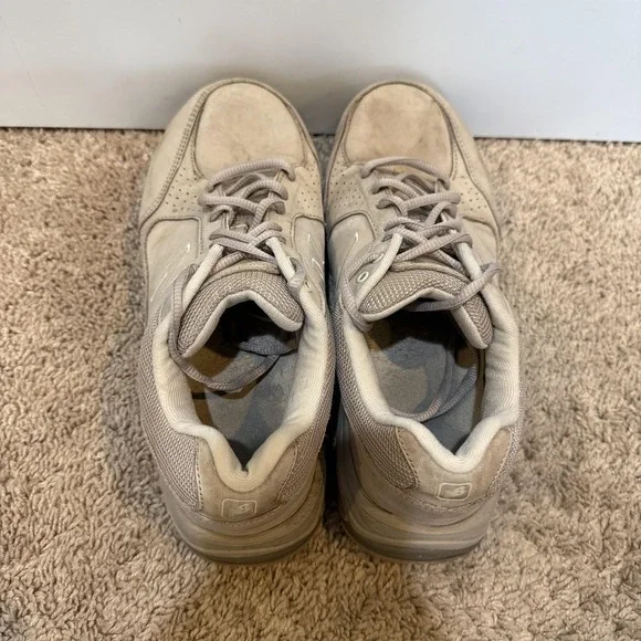 New Balance 928 Shoes Womens Size 9.5 Beige Leather Walking Sneakers Athletic - Picture 5 of 8